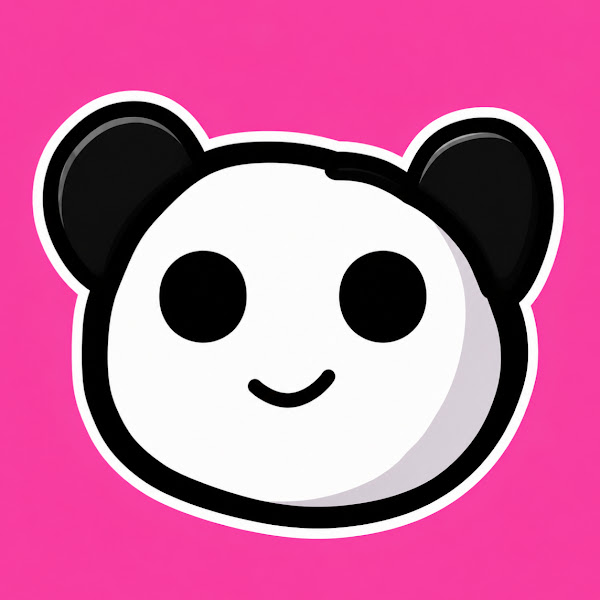A cute panda illustration